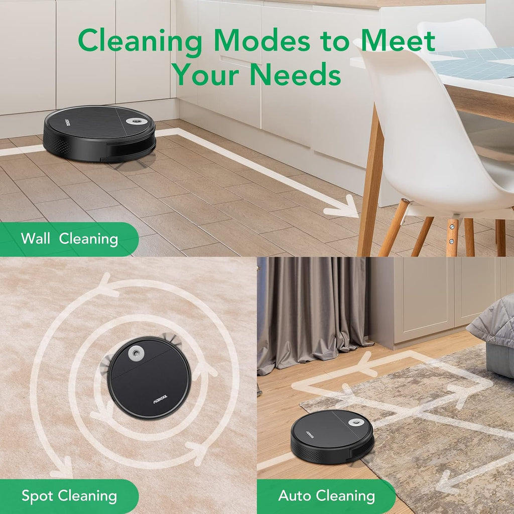 Robot Vacuum Cleaner, 1700pa Suction, 170min Runtime Z3131