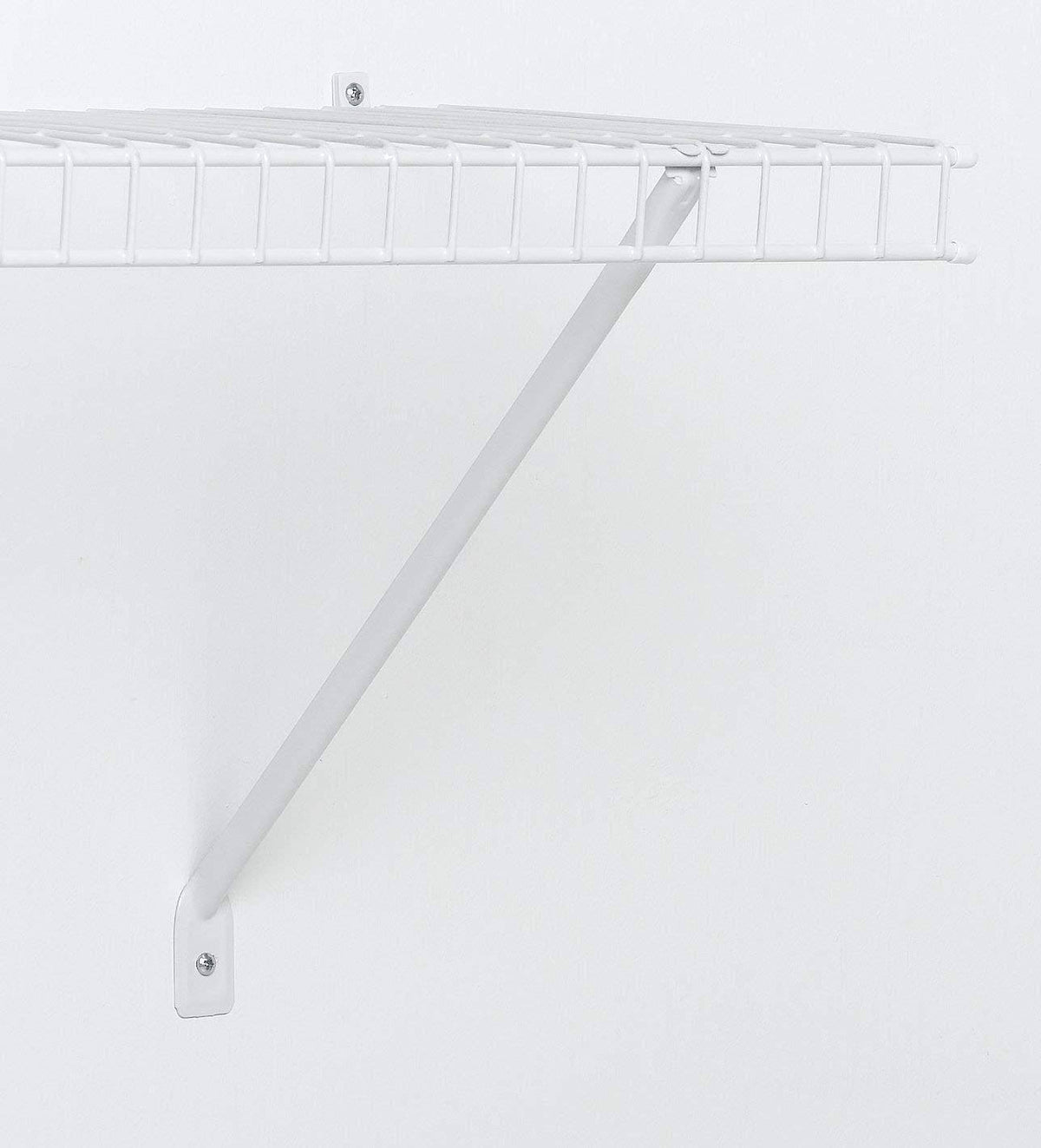 12-Inch Shelf Support Brackets White 12-Pack G5839