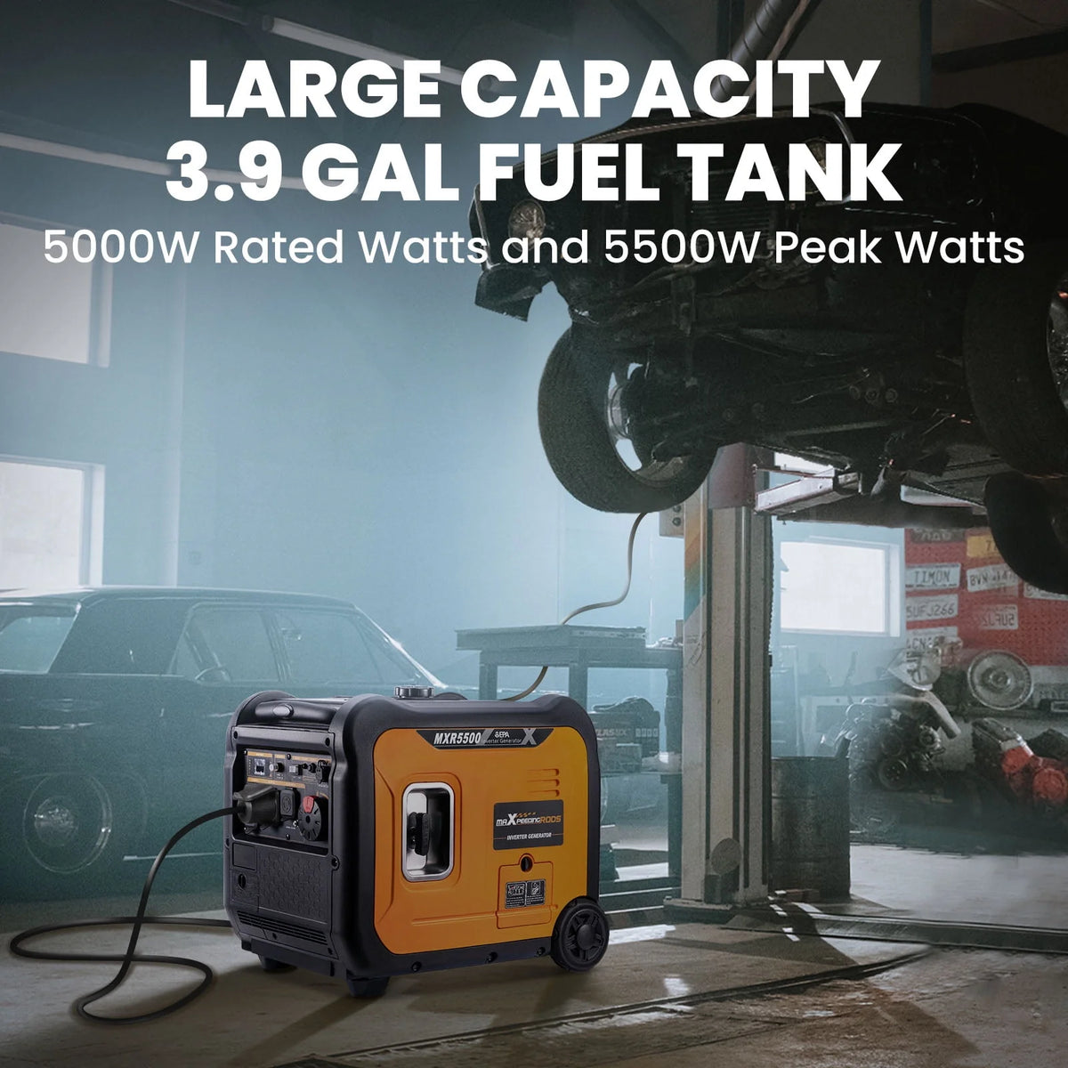 2300/3300 Watt Portable Inverter Generator Gasoline Powered F49311