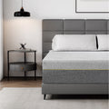 Grey 12 inch Queen Size Gel Memory Foam Mattress A69381
