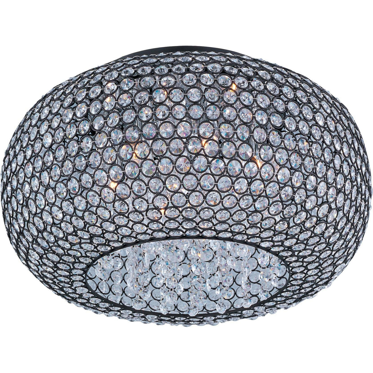 Bronze 6-Light Flush Mount N51109