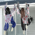 47" Halloween Climbing Zombies Wall Decoration 2 Pcs S51416