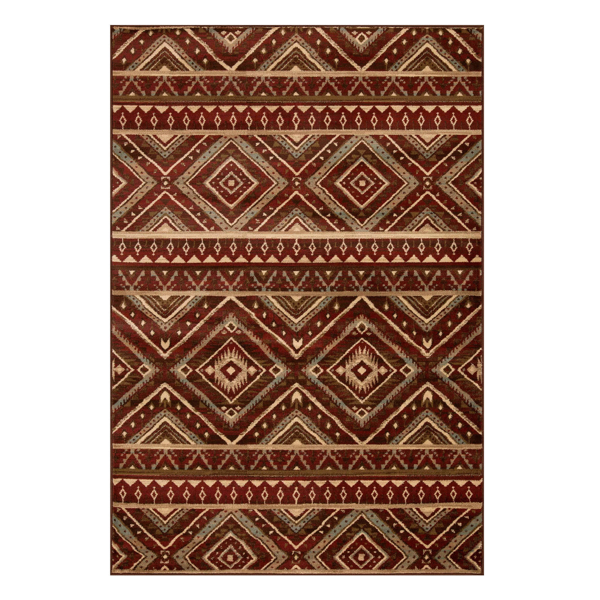 Geometric Medallion Area Rug 8' x 10' K8301