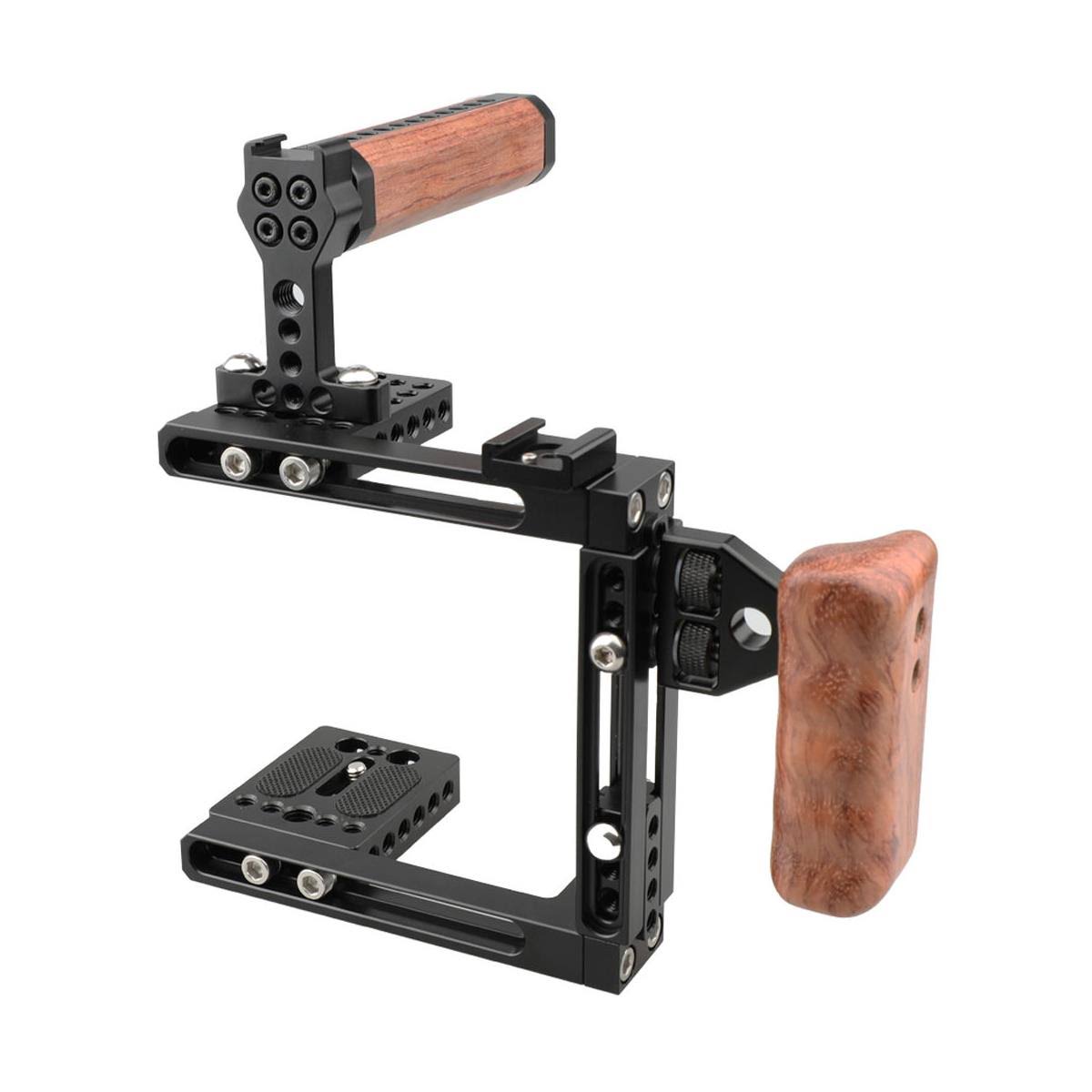 Dual-Use Adjustable Cage with Wood Grip P8172