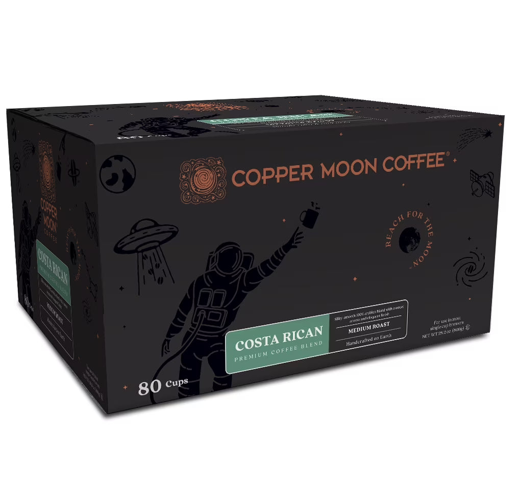 Costa Rican Blend 100% Arabica Medium Roast Coffee Pods 80ct 10G I111