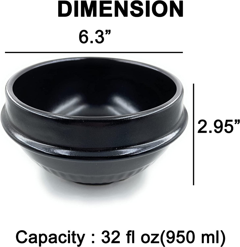 32 Fl Oz Korean Earthenware Cookware with Tray E900855