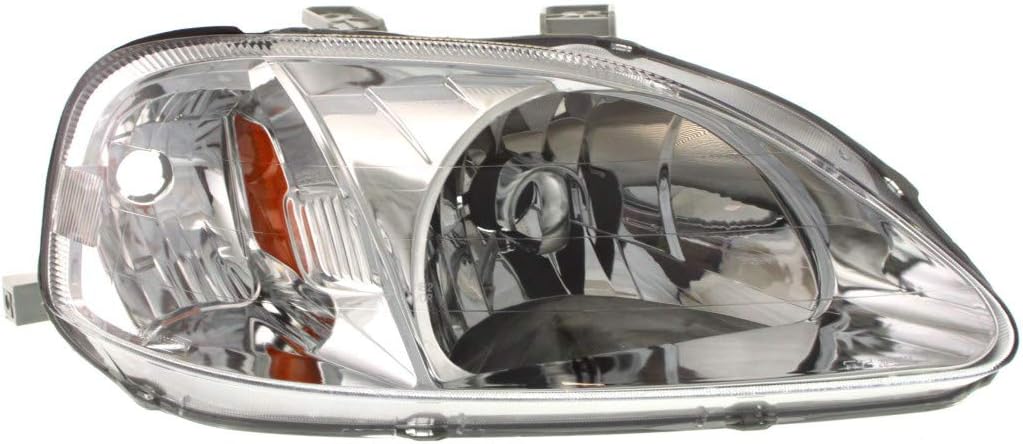 Headlight Assembly Unit Pair for Honda Civic 1999 2000 Y938