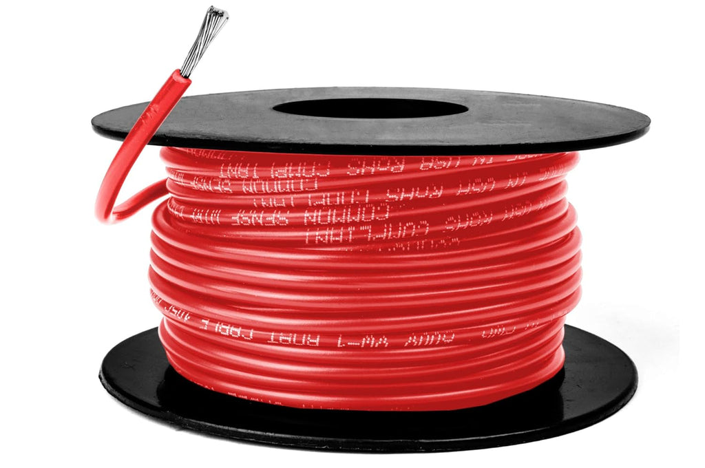 Tinned Copper Marine Wire - 2 x 100 Feet (200 Feet Total) - Yellow K9343