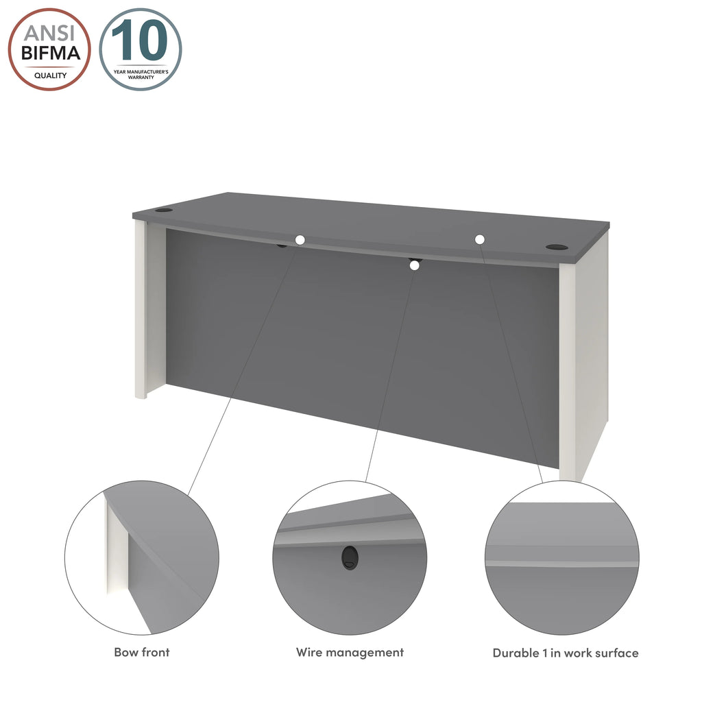 72W Desk Shell V698