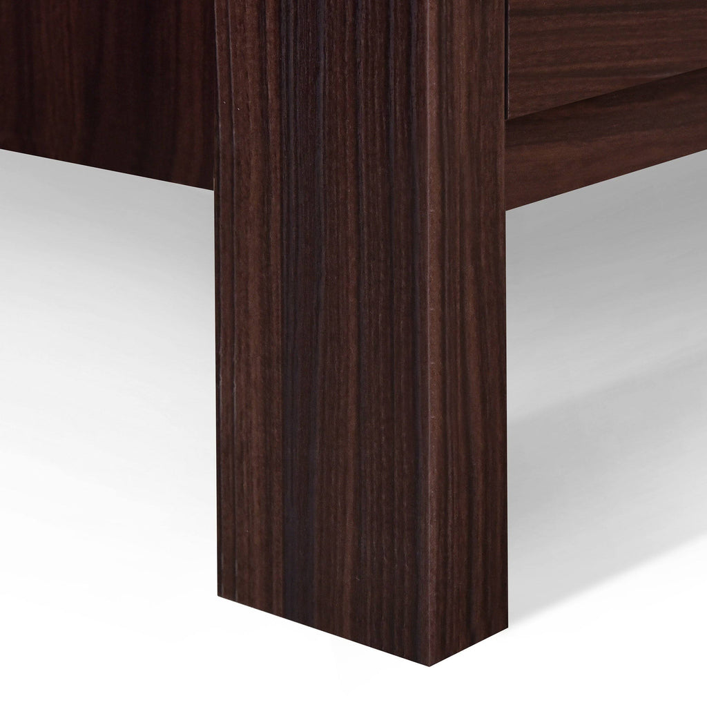 Wenge 2 Drawer Nightstand J14918