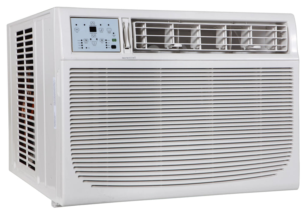 18,000 BTU 230-Volt White Window Air Conditioner with Remote W393770