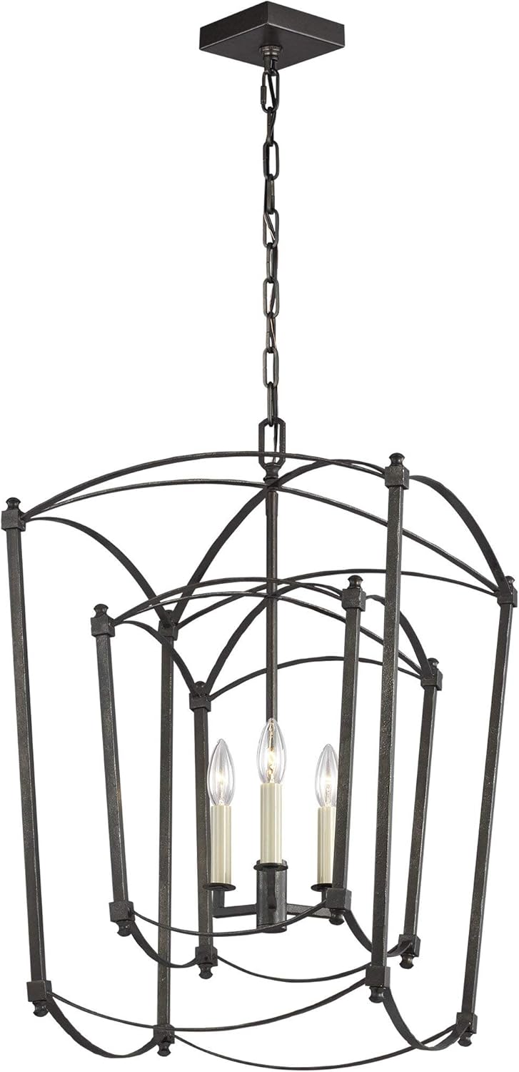 5-Light Antique Guild Candle Chandelier Z5031