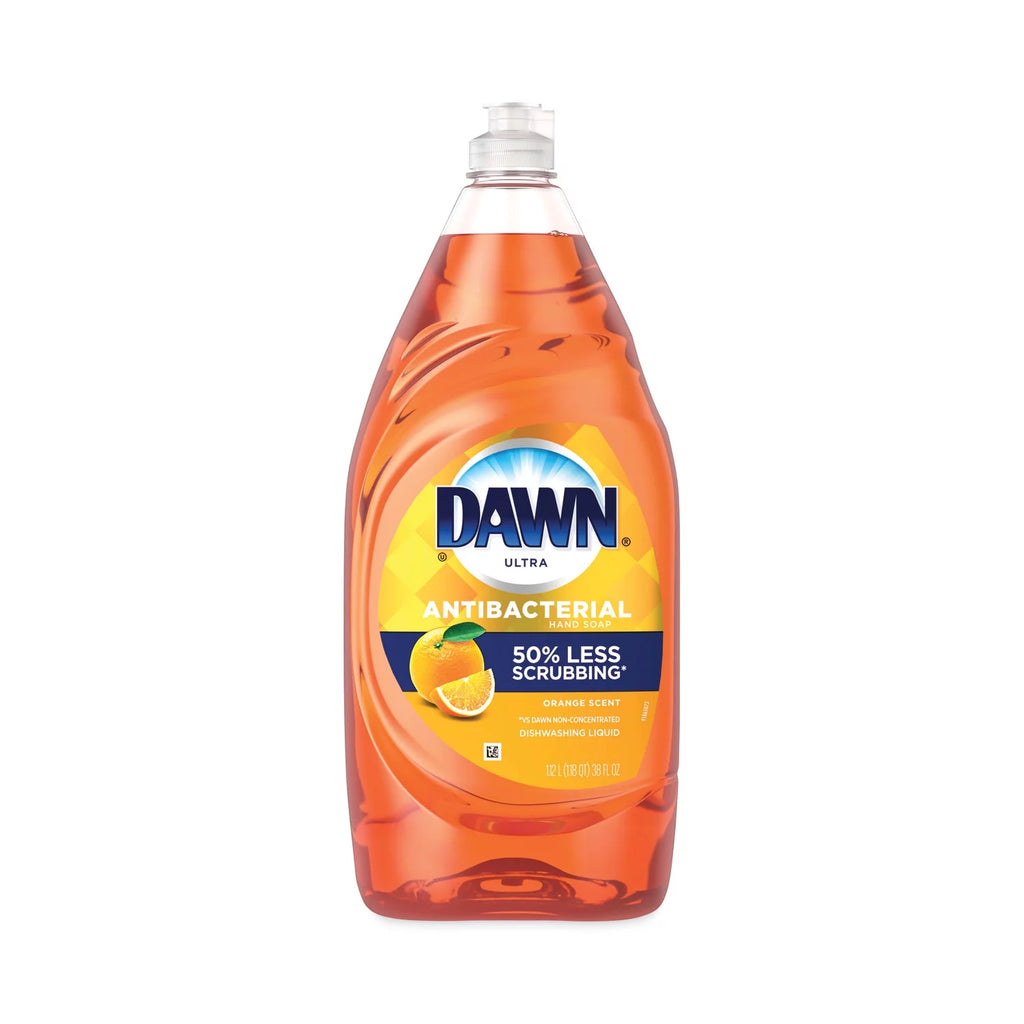 Antibacterial Dishwashing Liquid Orange Scent 38 oz F346