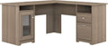 White L Shaped Computer Desk D26690