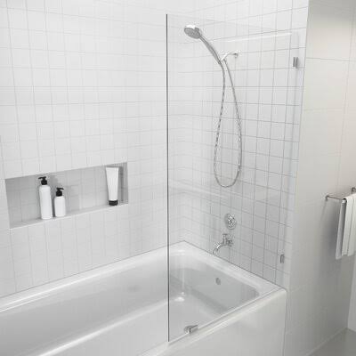 Fixed Frameless Shower Bath Panel U517939