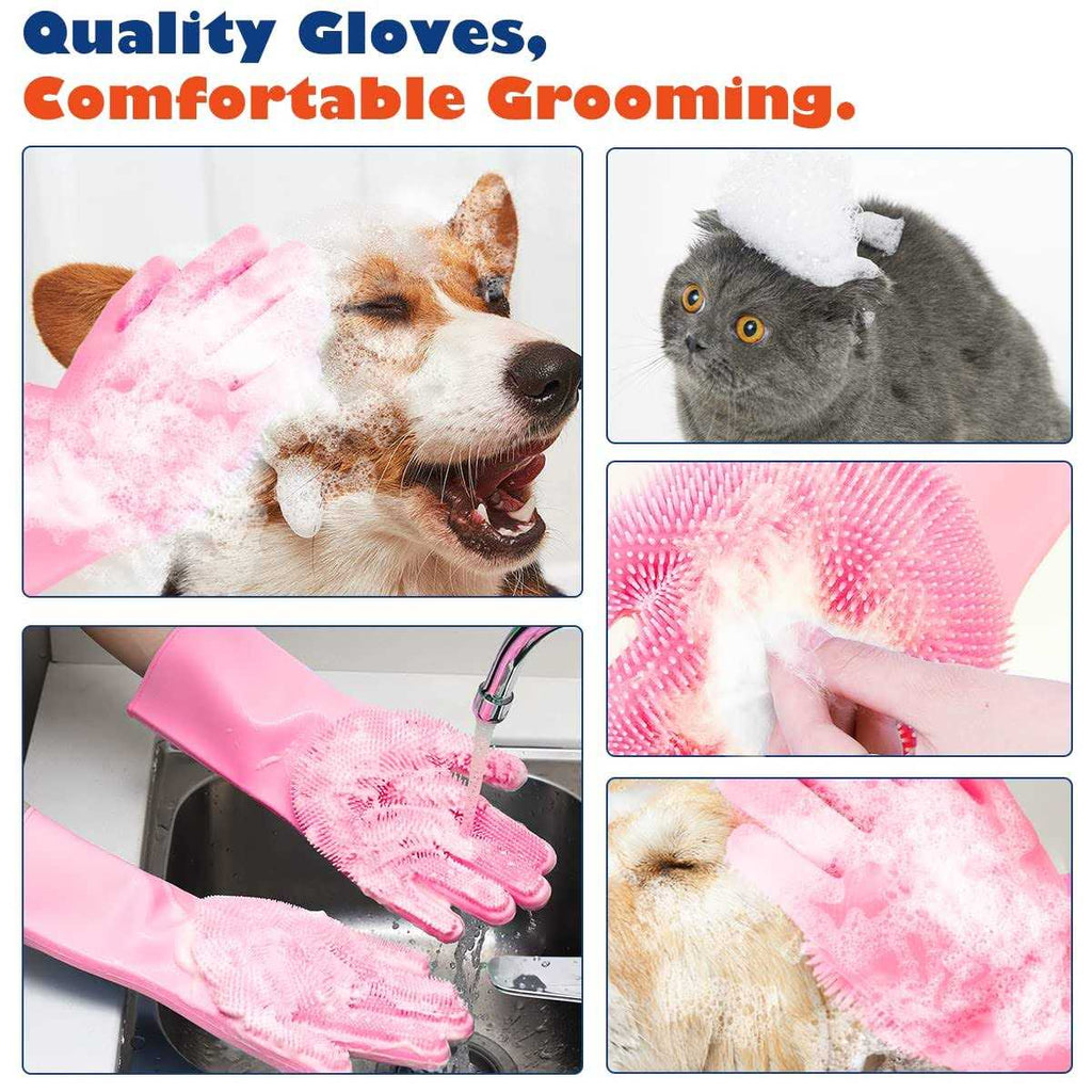 Pet Grooming Gloves V594