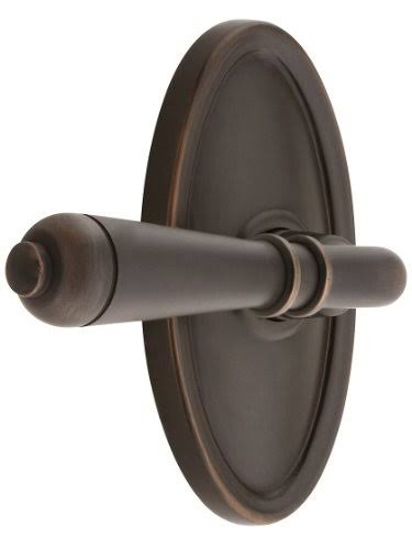 Oil Rubbed Bronze Passage Lever Y39823