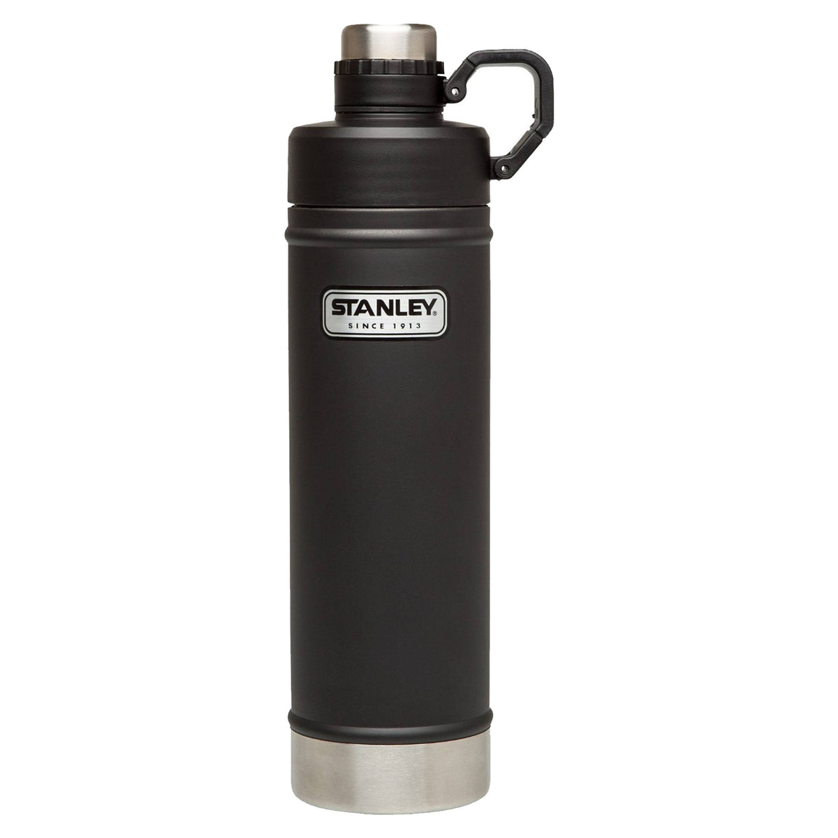 Black 25 oz Vacuum Water Bottle G4989