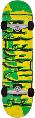 Green/Yellow 7.5" X 28.25" Complete Skateboard T915