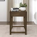 Brown Gray Corner Desk Q5113