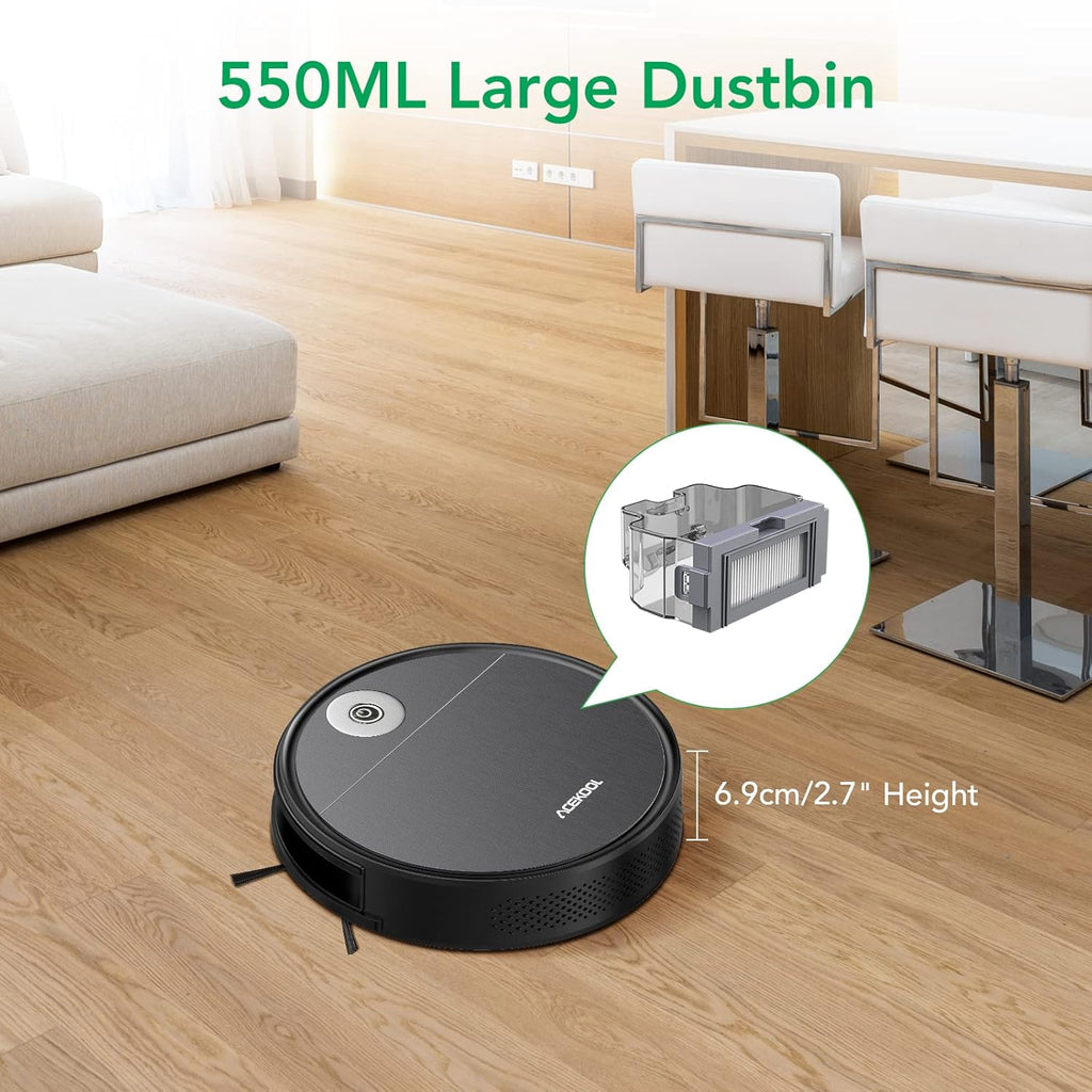 Robot Vacuum Cleaner, 1700pa Suction, 170min Runtime Z3131