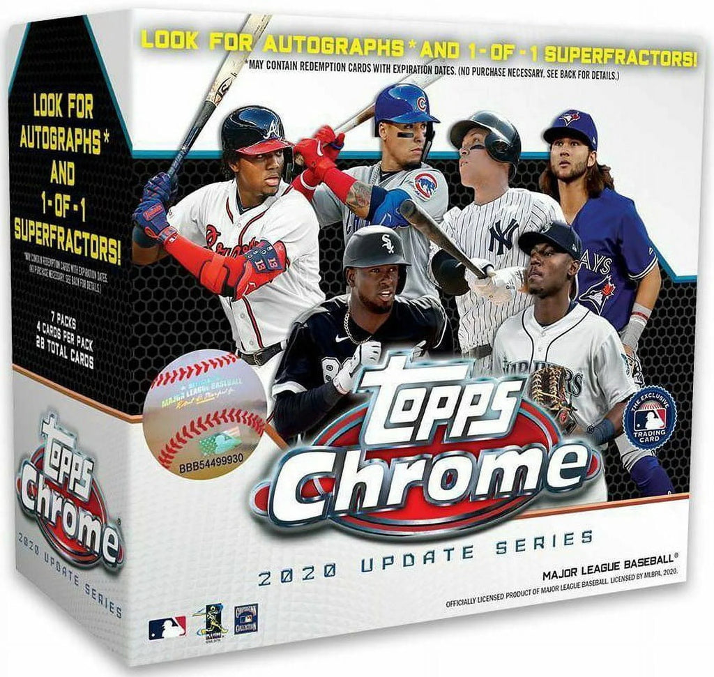 2020 Chrome Update Trading Card MEGA Box 7 Packs F711247