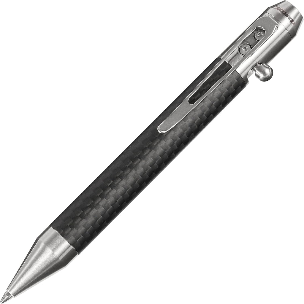 Titanium Bolt Action Pen with Pocket Clip U520723