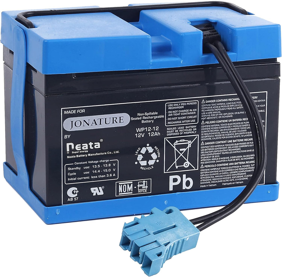 12V 12Ah Battery Pack of 2 R645857