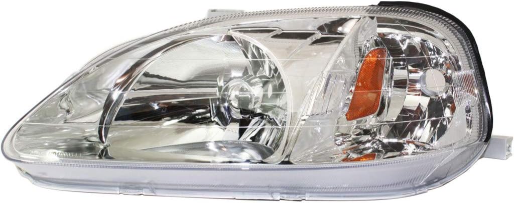 Headlight Assembly Unit Pair for Honda Civic 1999 2000 Y938