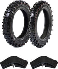 Motocross Front and Rear Tires with 2 Heavy Duty Tubes, Pack of 2 E28779