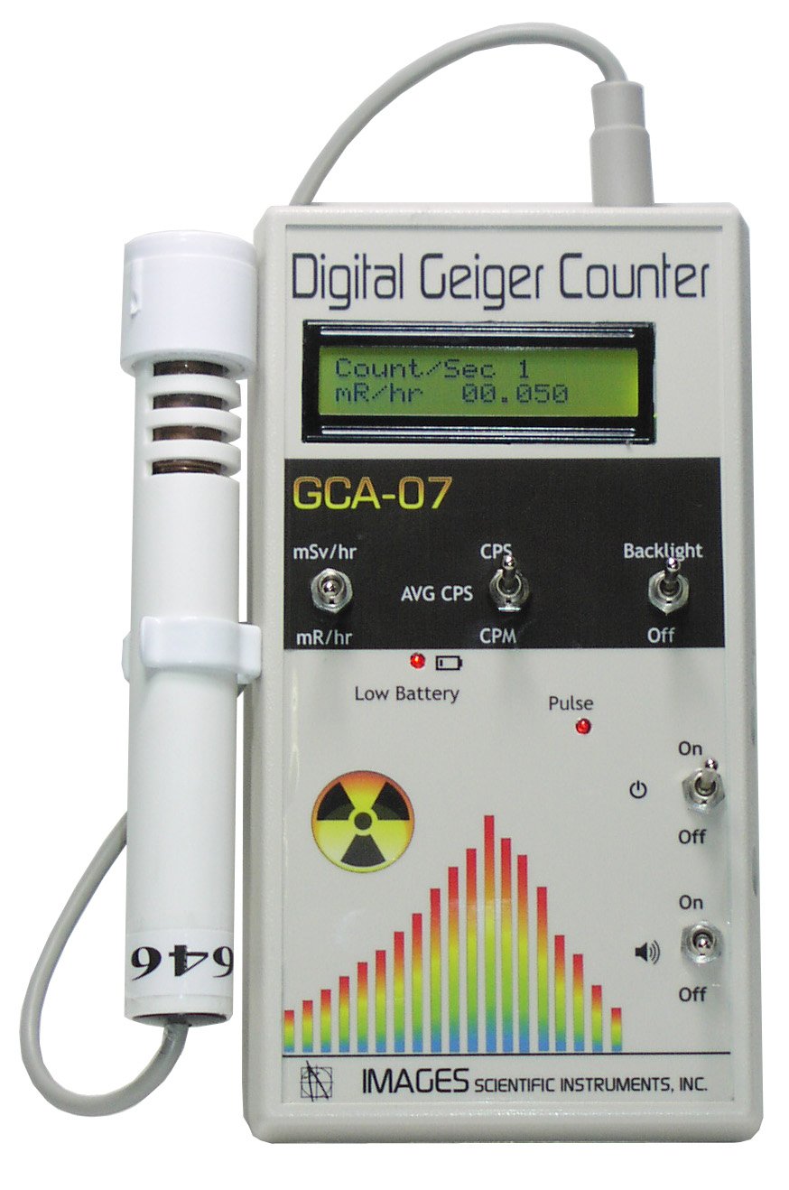 Geiger Counter Radiation Monitor with External Wand M94802