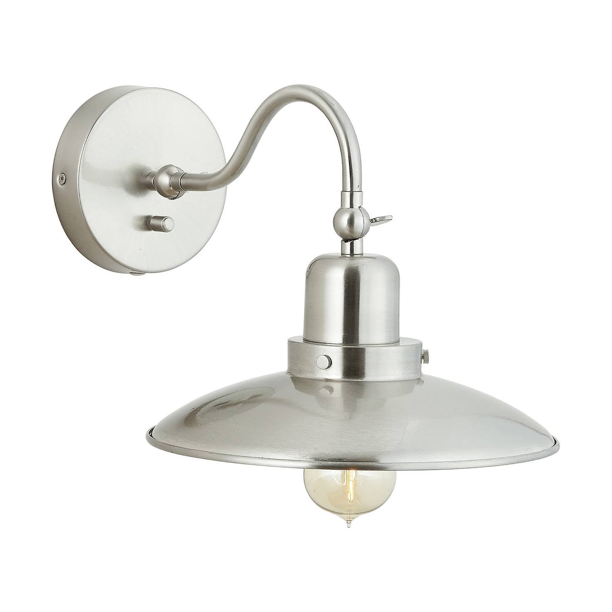 Brushed Nickel 1 Light Sconce C753012